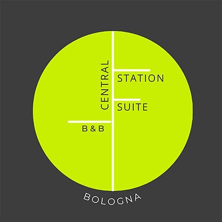 Central Station Suite Bologna Exteriör bild